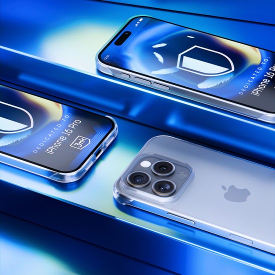 3mk Just20g Clear Case for Apple iPhone 16 Pro - transparent