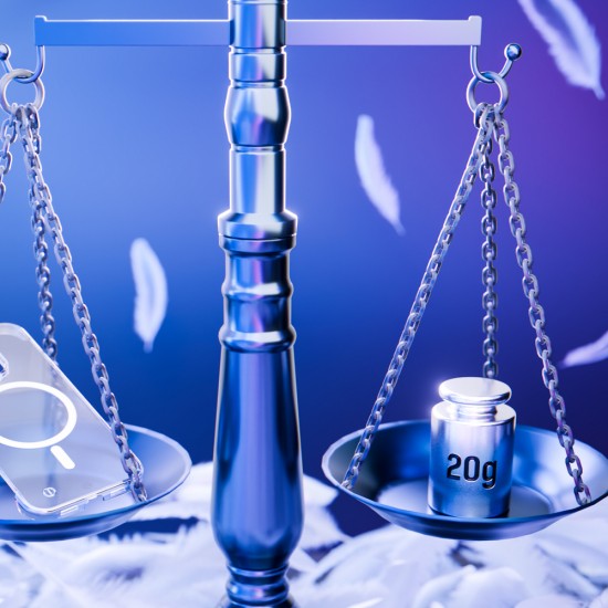 3mk Just20g MagCase for iPhone 14 Pro Max - Transparent