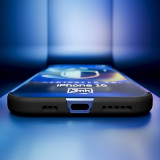 3mk Just20g Matt Case for Apple iPhone 16 - Matte Black