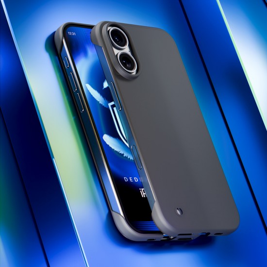 3mk Just20g Matt Case for Apple iPhone 16 - Matte Black