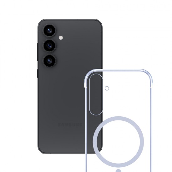 3mk Just20g Matt Case for Samsung Galaxy S25+ - Matte Black