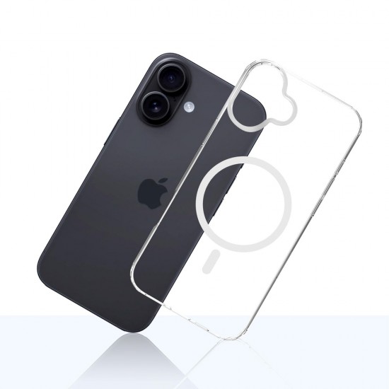 3mk Armor MagCase for iPhone 16 Plus - Transparent