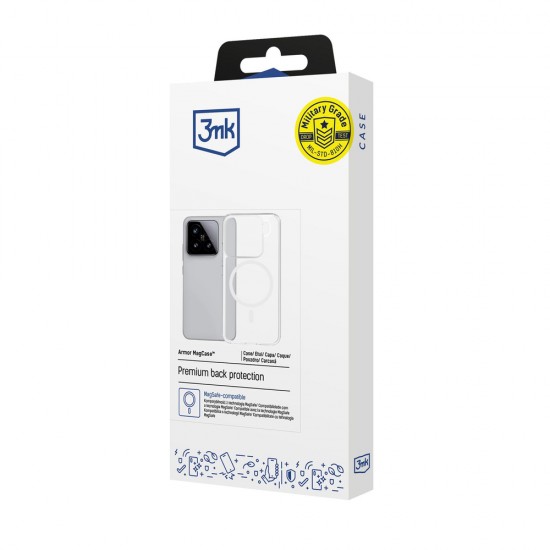 3mk Armor MagCase for Xiaomi 15 Pro - transparent