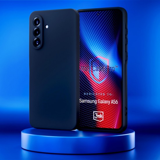 3mk Matt Case Pro for Samsung Galaxy A56 - matte black
