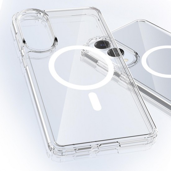 3mk Armor MagCase for Samsung Galaxy S25 Edge - Transparent