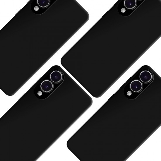 3mk Hardy Silicone MagCase for Samsung Galaxy S25 Edge - Black