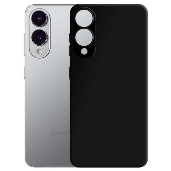 3mk Hardy Silicone MagCase for Samsung Galaxy S25 Edge - Black