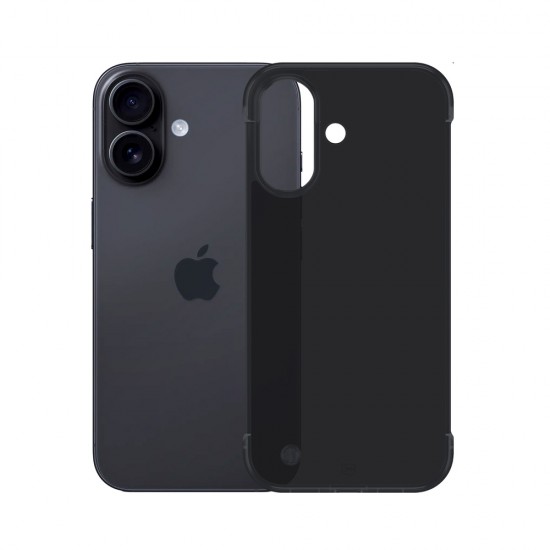 3mk Just20g Matt Case for Apple iPhone 16 Plus - Matte Black