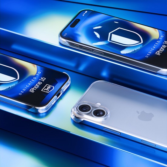 3mk Just20g Clear Case for Apple iPhone 16 - transparent