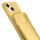 3mk Hardy Silicone MagCase case for iPhone 15 Plus - yellow