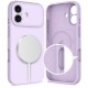 Tech-Protect Silicone MagSafe Case for iPhone 17 - Purple