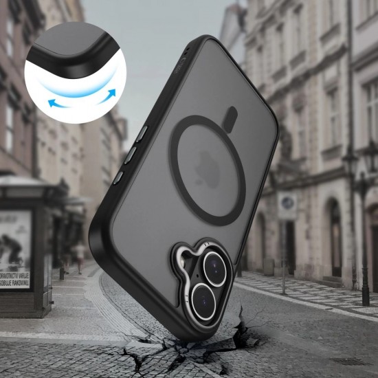 Tech-Protect MagEdge MagSafe Case for iPhone 17 - Matte Black