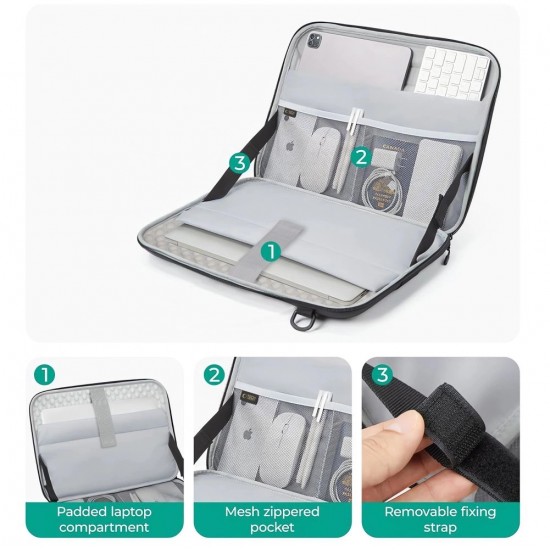 Tech-Protect Ranger-X Tactical Laptop Case for 13-14