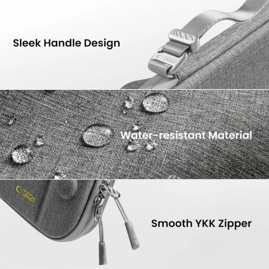 Tech-Protect Slim Pouch for Nintendo Switch 2 - Gray