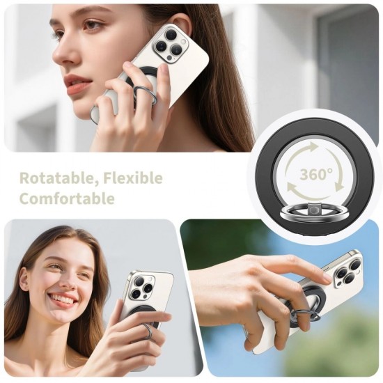 Tech-Protect MMR600 Magsafe Phone Ring Holder - Black