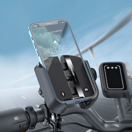 Joyroom JR-ZS431 phone holder for bike, motorcycle, scooter - black