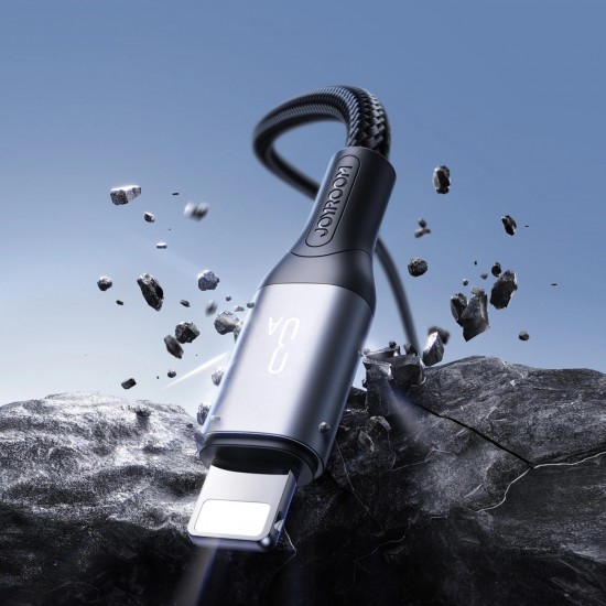 Joyroom S-A28 Flash Series 3A USB-A - Lightning cable 1m - black