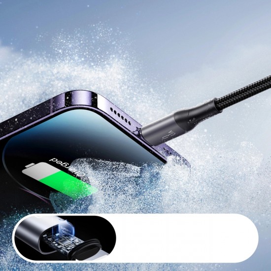 Joyroom S-A28 Flash Series 3A USB-A - Lightning cable 2m - black