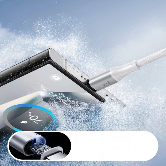 Joyroom S-A28 Flash Series 3A USB-A - USB-C Cable 2m - White