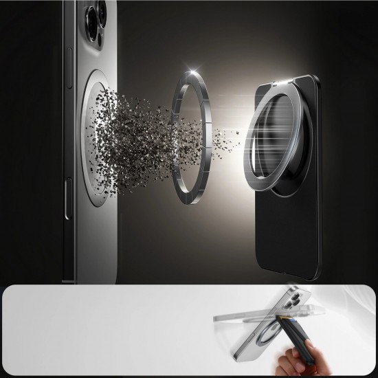 Joyroom JR-ZS432 Magnetic Wallet Compatible with MagSafe - Black