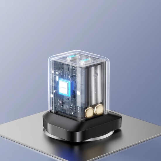 Joyroom JR-TCG17 45W 2 x USB-C wall charger (UK plug) - black