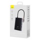 Baseus PioneerJoy 8-in-1 USB-C hub HDMI 4K@60Hz + HDMI 4K@30Hz + DisplayPort 8K@30Hz + VGA + 2 x USB-A 3.0 + 2 x USB-C - gray