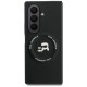 Karl Lagerfeld Karl&Choupette Logo MagSafe Case for Samsung Galaxy Z Fold7 - Black