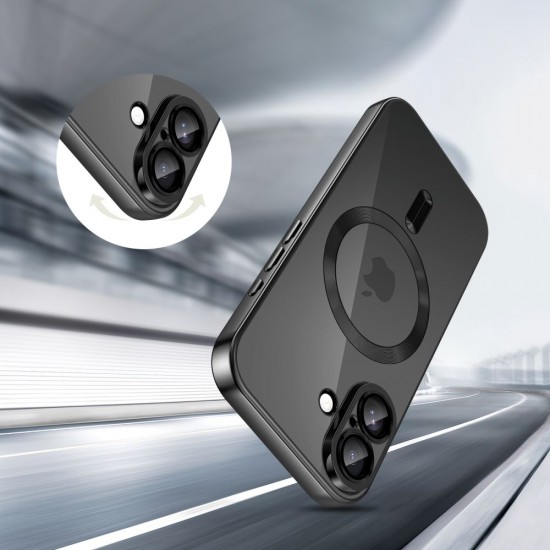 Tech-Protect MagFlex MagSafe Case for iPhone 17 - Clear Black