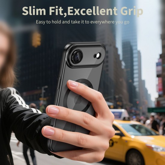 Tech-Protect MagFlex MagSafe Case for iPhone 17 Air - Clear Black