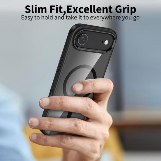 Tech-Protect MagFlex MagSafe Case for iPhone 17 Air - Clear Black