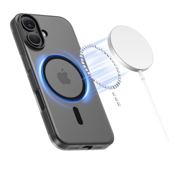 Tech-Protect MagSlim MagSafe case for iPhone 17 - matte black