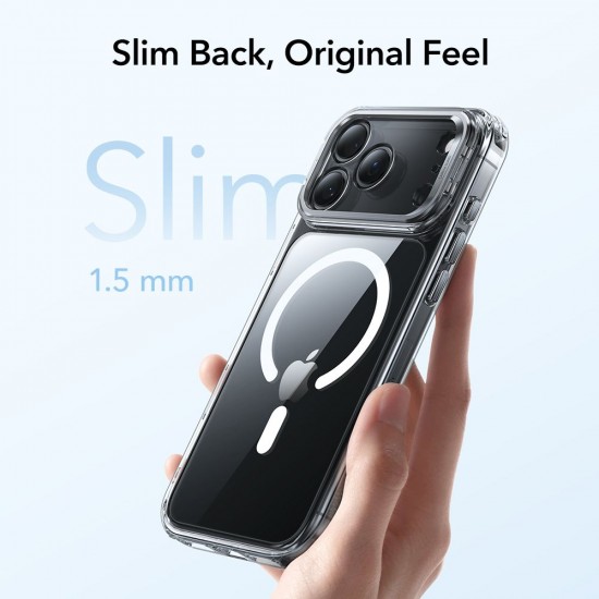 ESR Classic Hybrid Kickstand MagSafe Case for iPhone 17 Pro Max - Clear