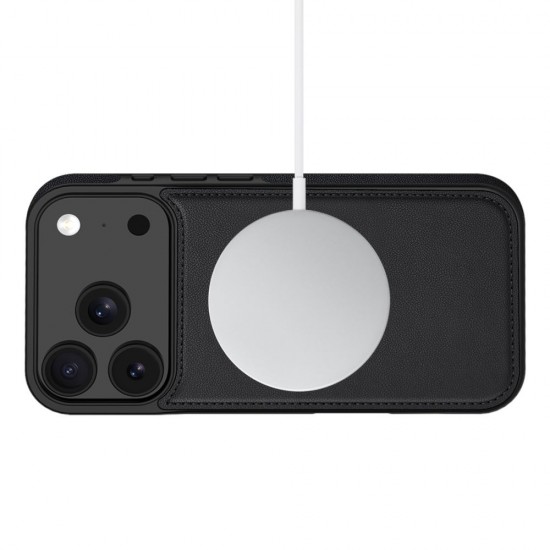 Tech-Protect Wallet MagSafe case for iPhone 17 Pro - matte black