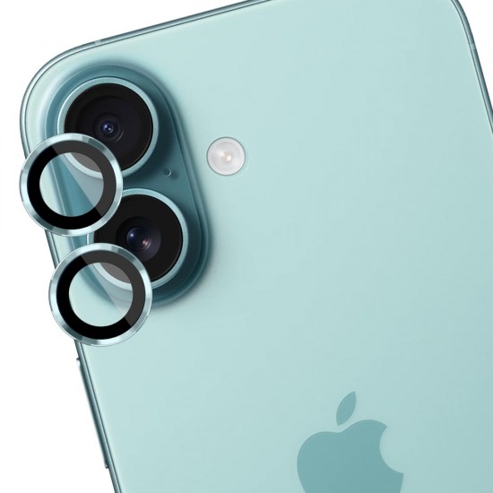 3mk Lens Protection Pro Tempered Glass for iPhone 17 - Green