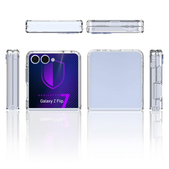 3mk Armor Case for Samsung Galaxy Z Flip 7 - Transparent