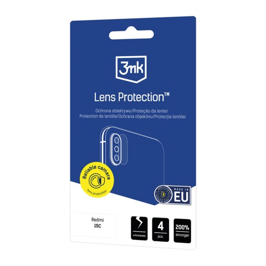 Camera lens glass 3mk Lens Protection Xiaomi Redmi 15C