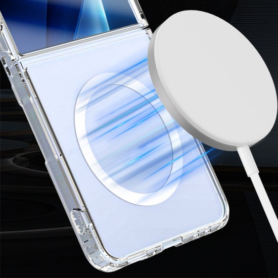 3mk Armor MagCase for Samsung Galaxy Z Flip 7 - Transparent