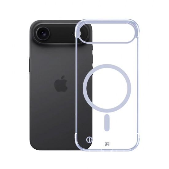 3mk Just20g MagCase for iPhone 17 Air - Transparent