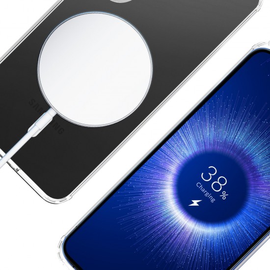 3mk Armor MagCase for Samsung Galaxy S25 FE - Transparent