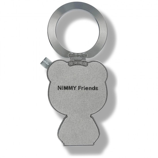 Nimmy Cool&Cute 2.0 Bear Magnetic Pendant - Gray