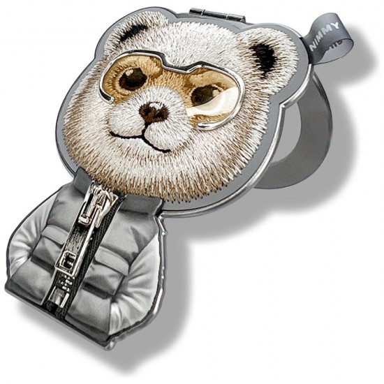 Nimmy Cool&Cute 2.0 Bear Magnetic Pendant - Gray