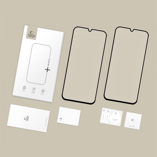 Tech-Protect Glass Fit+ 2-pack tempered glass for Samsung Galaxy A16 4G / 5G / A26 5G / A17 4G / 5G - black
