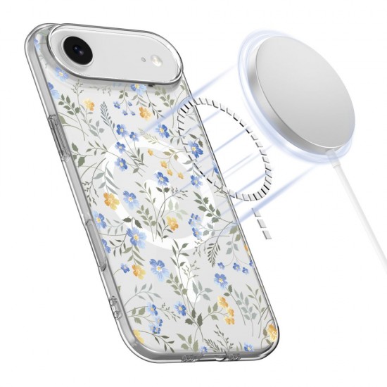 Tech-Protect FlexAir MagSafe Case for iPhone 17 Air - Daisies with Leaves