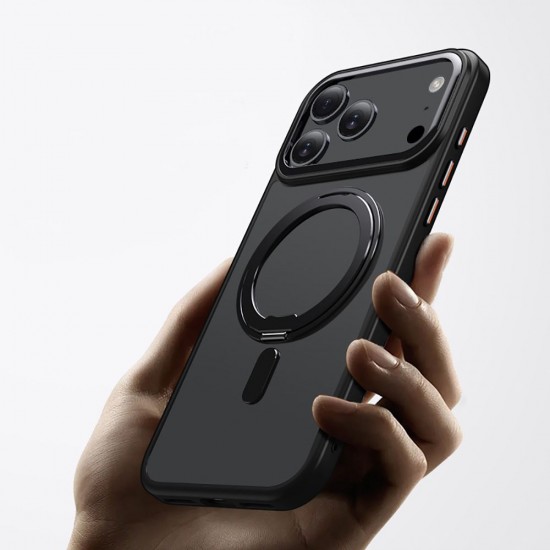 Tech-Protect MagRing MagSafe case for iPhone 17 Pro Max - matte black