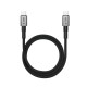 Tech-Protect Ultraboost DNA MagTwist USB-C PD Cable 100W / 5A 200 cm - Gray