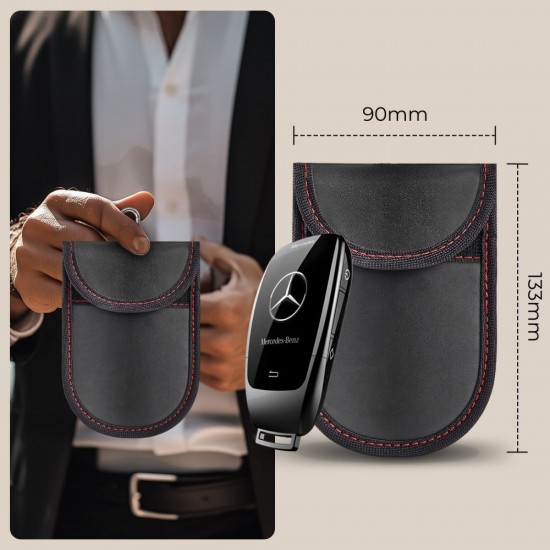 Tech-Protect KLR100 RFID Case - Black and Red