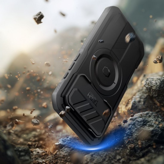 Tech-Protect Kevlar MagSafe Case for iPhone 17 Air - Black