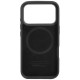 Audi R8 Genuine Leather MagSafe Case for iPhone 17 Pro - Black and Red
