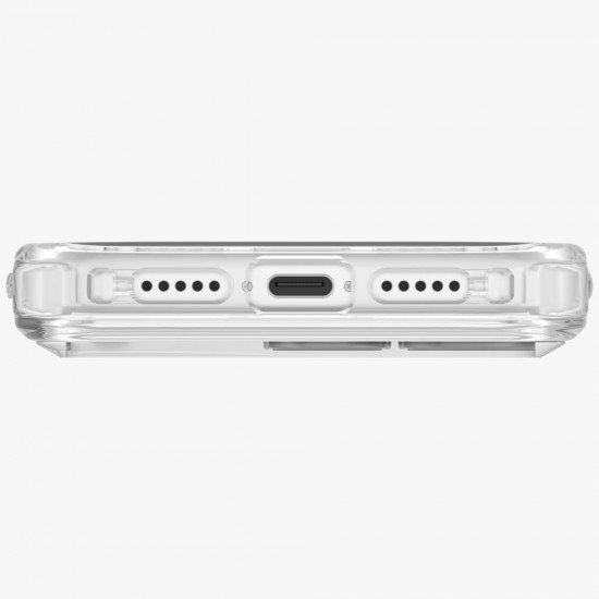 Uniq LifePro Xtreme Magclick Charging Case for iPhone 17 Pro - Clear-Glitter