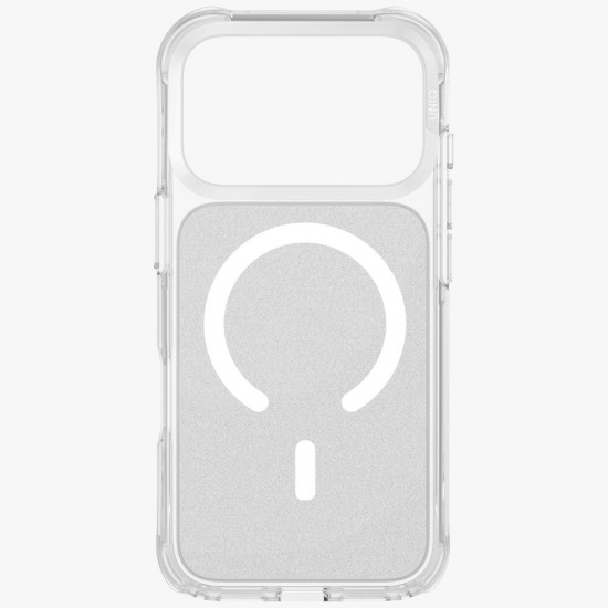 Uniq LifePro Xtreme Magclick Charging Case for iPhone 17 Pro - Clear-Glitter